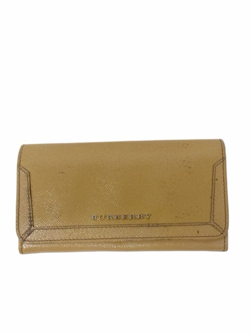 BURBERRY Penrose Khaki Grain Leather Women Wallet
